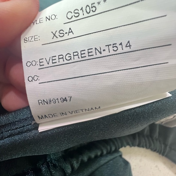 Cynthia & Sahar Evergreen CS105 Full length Luxe Stretch Satin Evening gown XS - Picture 13 of 15